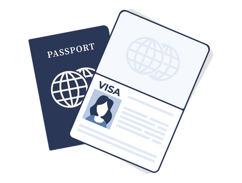 パスポートのイラスト