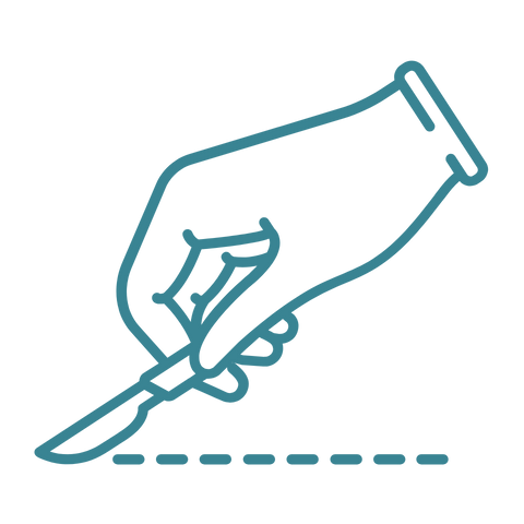 外科のアイコン。