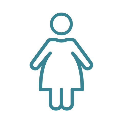 産婦人科のアイコン。